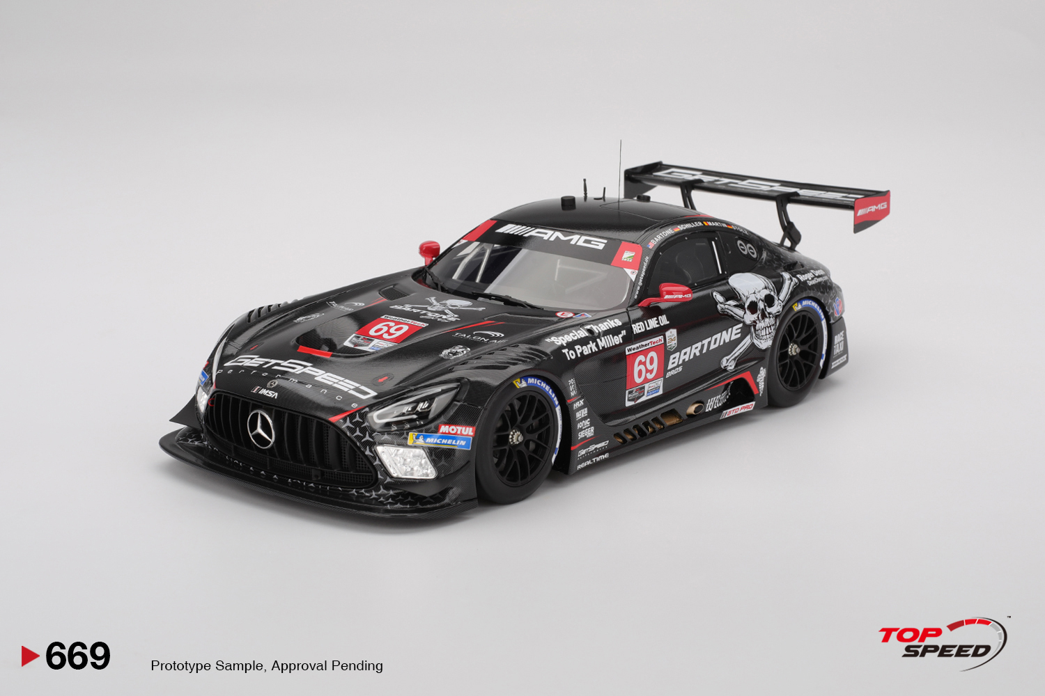 2025 Mercedes AMG GT3 EVO Daytona Bartone/Martin/Schiller/Stolz
